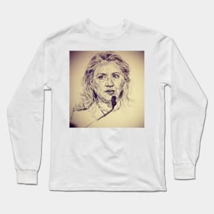 Hillary Clinton Long Sleeve T-Shirt